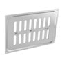 Securit Aluminium Hit & Miss Vent 9"x 6" Silver