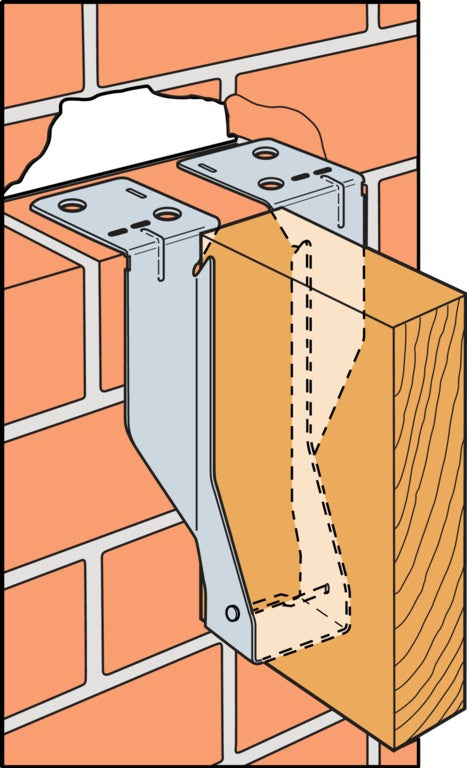 Simpson Strong Tie Timber To Masonry Hanger 100 x 47