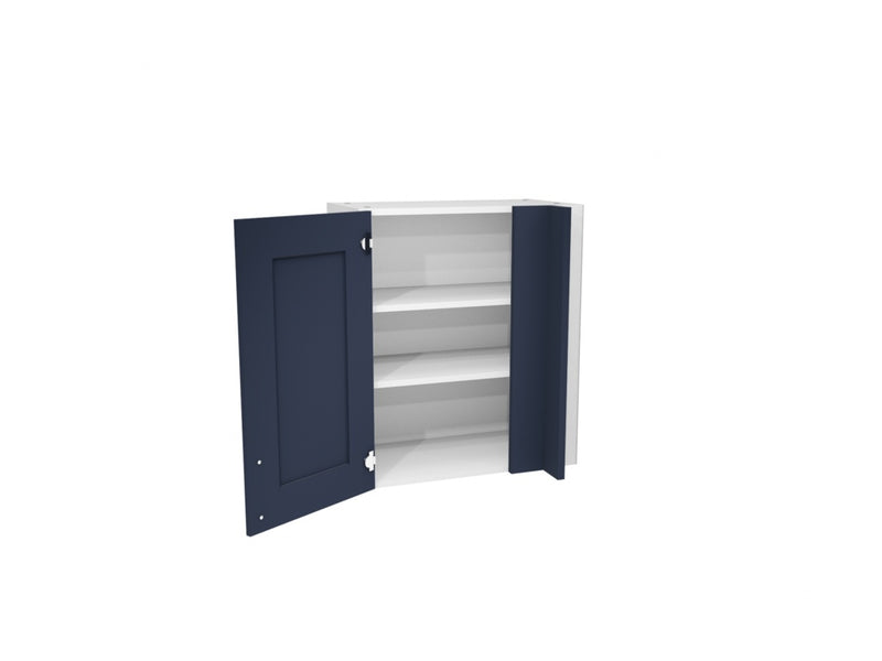 Gower Rapide+ Verona Navy Corner Wall Unit 600mm