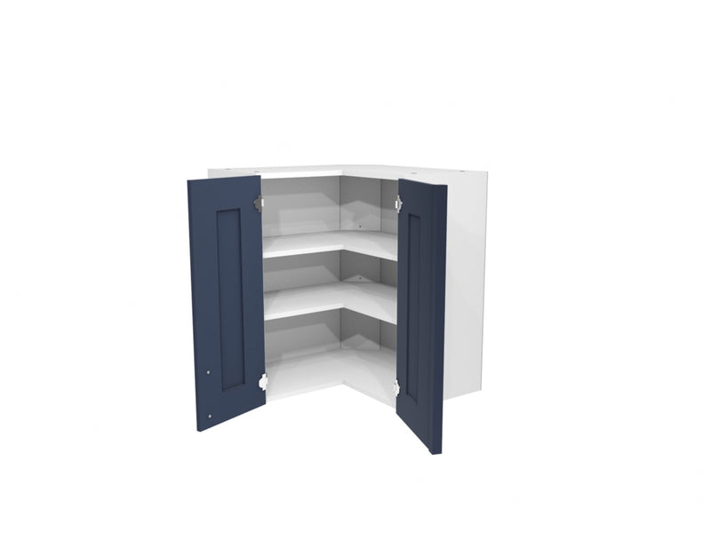 Gower Rapide+ Verona Navy L Shaped Wall Unit 635mm x 635mm