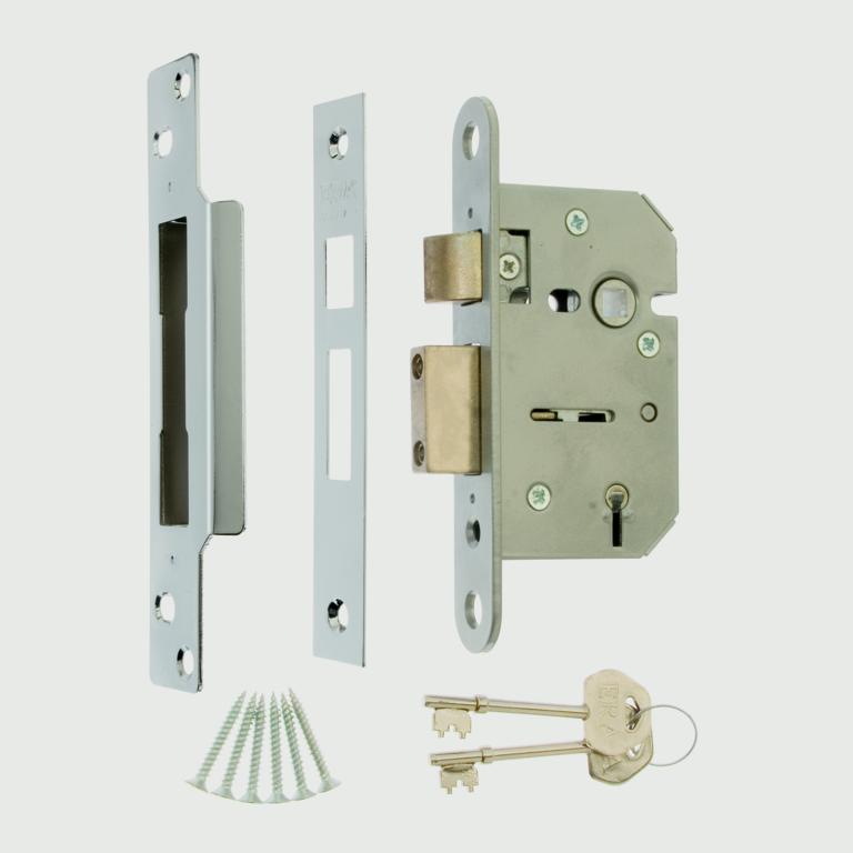 Era Viscount Mortice Sashlock Chrome 63mm