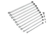 Blue Spot Tools 10 PCE Extra Long Double Ring Ratchet Spanner Set