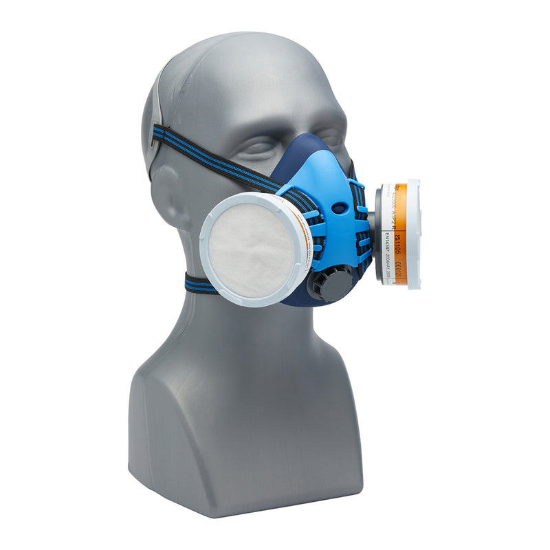 Blackrock Twin Filter Respirator with A1/P2 Cartridges