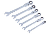 Blue Spot Tools 6 PCE Flexible Ratchet Spanner Set (8-17mm)
