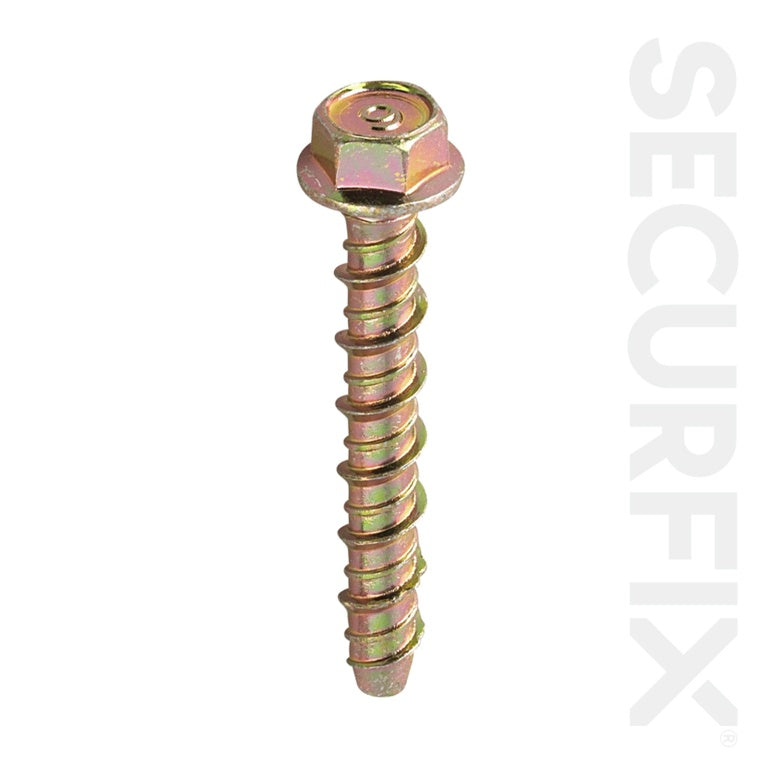 Securfix Concrete Bolt Zinc Plated M8X150mm 10 Pack