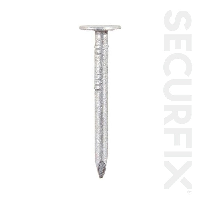 Securfix Clout Nails Galvanised 25mm 250g