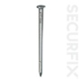 Securfix Round Wire Nails Galvanised 65mm 250g