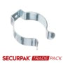 Securpak Tool Clip Zinc Plated 1" Pack 30