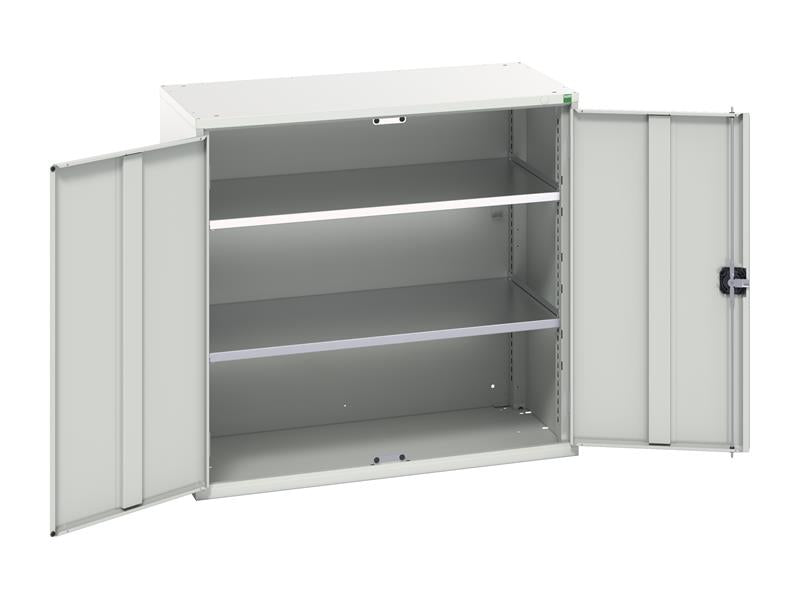 Bott Verso 2 Shelf Cupboard 1050mm Light Grey