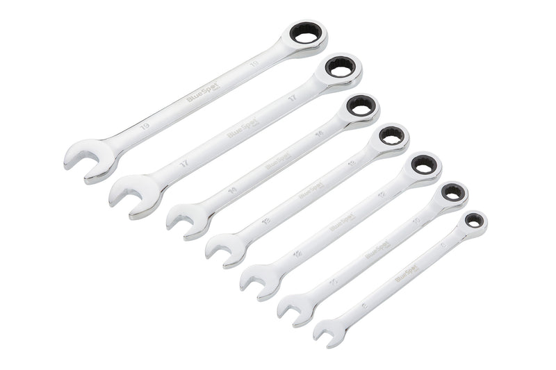 Blue Spot Tools 7 PCE Ratchet Wrench Set