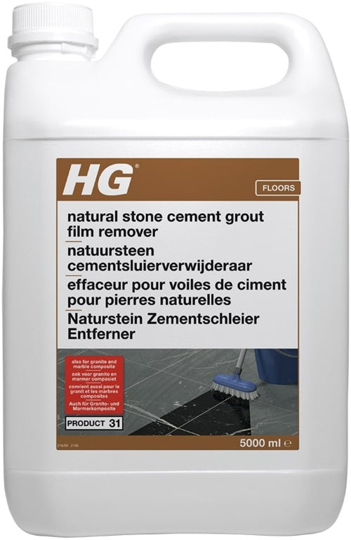 HG Natural Stone Cement Lime Film Remove 5L