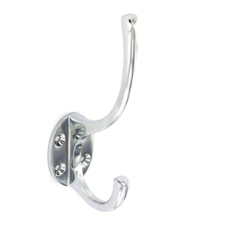 Securit CP Hat & Coat Hook 125mm