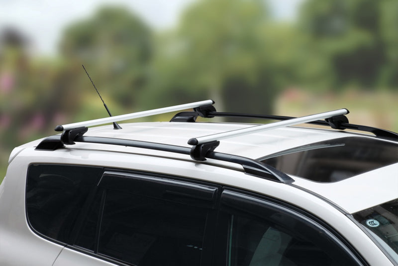 Streetwize Aluminium Locking Bars For Roof Rails 135cm