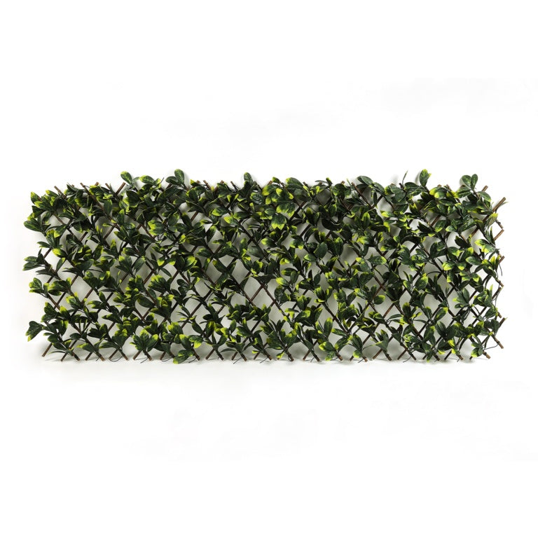 Ambassador Expanding Artificial Trellis Green Leaves 180cm x 60cm