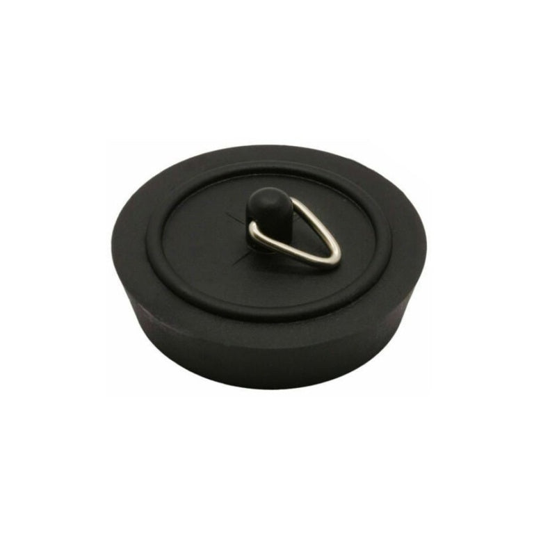 Securit Black Bath Plug 45mm