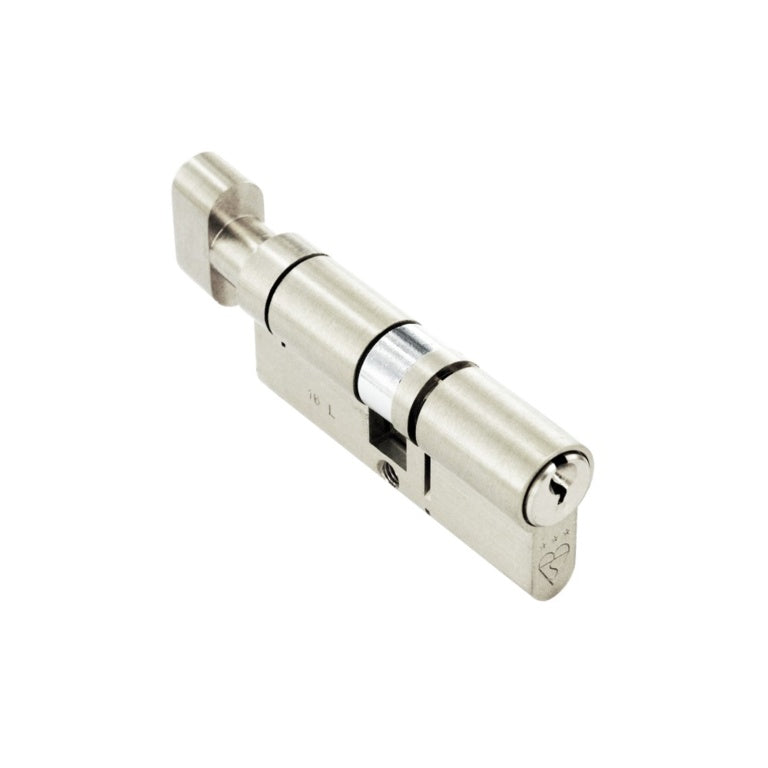 Smiths Locks BS 3 Star Thumb Nickel Cylinder 45 x 45mm
