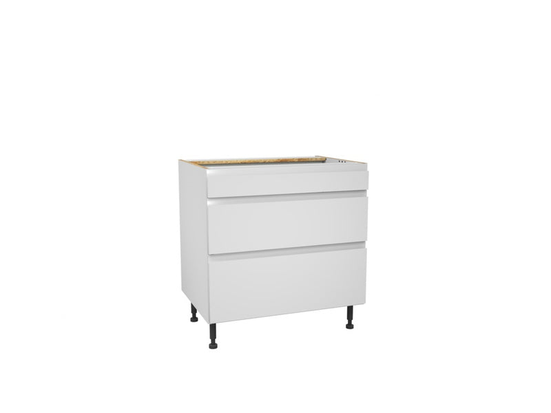 Gower Rapide+ Capri White 3 Drawer Pack 800mm