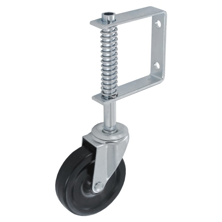 Securit Spring Loaded Gate Castor 100mm - Pack of 1