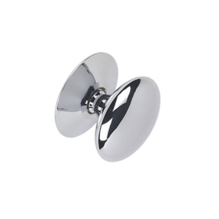 Securit Cupboard Knobs 35mm CP - Pack of 5