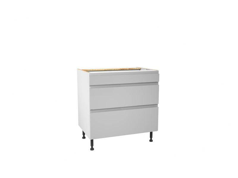 Gower Rapide+ Capri Grey 3 Drawer Pack 800mm