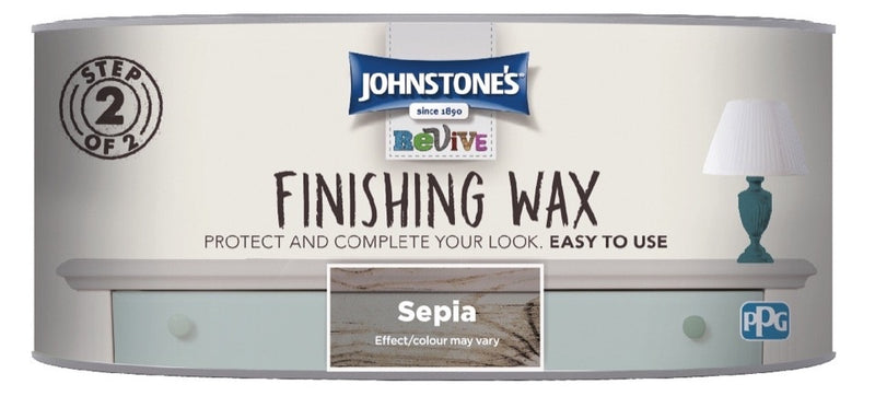 Johnstones Finishing Wax Sepia 500ml