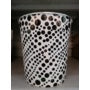 SupaHome Waste Bin Black Dots
