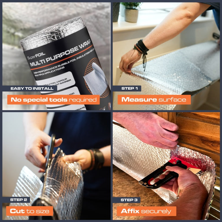Superfoil Reflective Bubble Insulation 7.5m x 0.6m