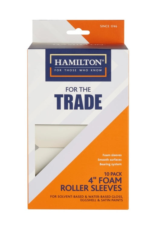 Hamilton For The Trade Mini Foam Roller Sleeves Pack 10 4"