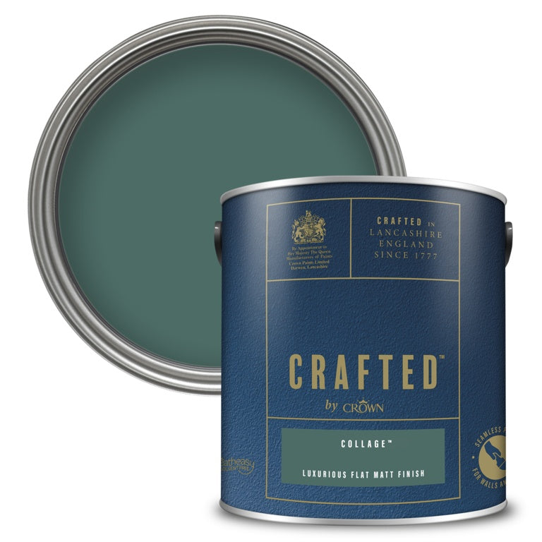 Crown Crafted Luxurious Flat Matt 2.5L Collage
