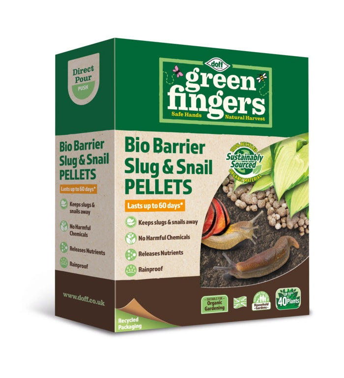 GREEN FINGERS Bio Barrier Slug & Snail Pellets 500g