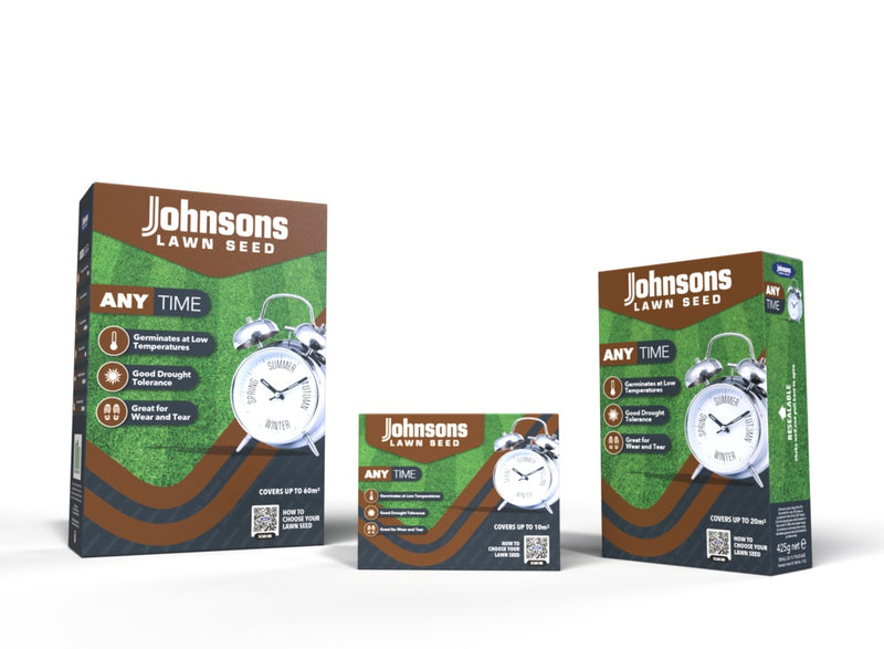 Johnsons Lawn Seed Anytime 20sqm/425g