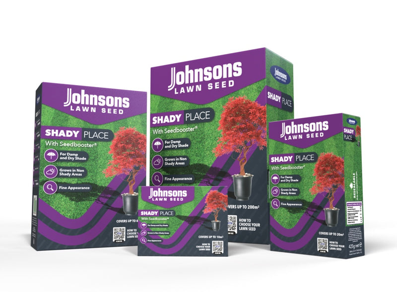 Johnsons Lawn Seed Shady Place 200sqm/.25kg