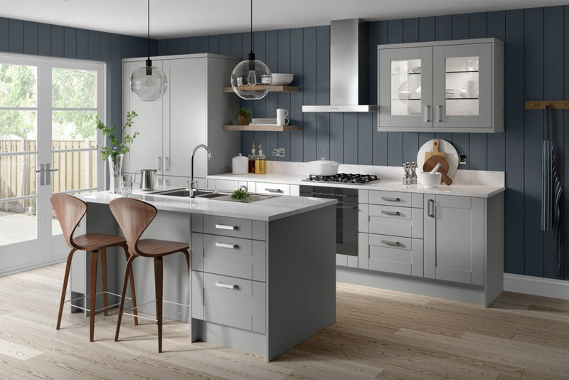 Gower Rapide+ Verona Grey 300mm Larder Door 700mm