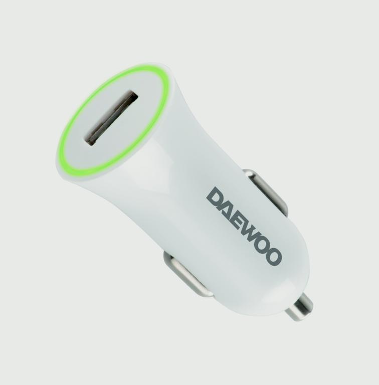 Daewoo Single USB Car Charger 1A