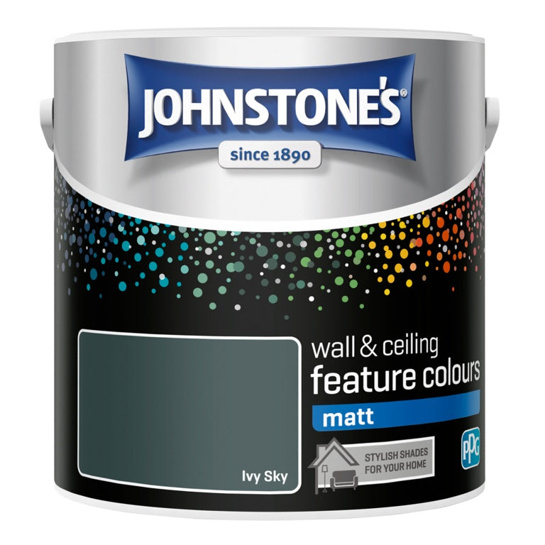 Johnstone's Feature Wall Matt 2.5L Ivy Sky