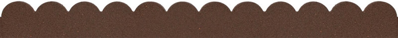 Primeur Flexi Curve Scallop Border Earth 5x10x120cm