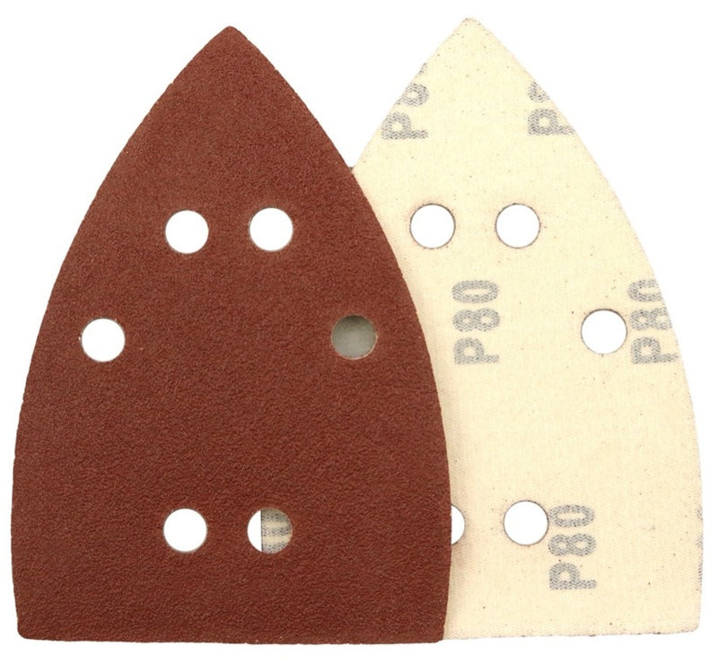 Abracs Hook & Loop Detail Sanding Sheets 95x145 80g Medium