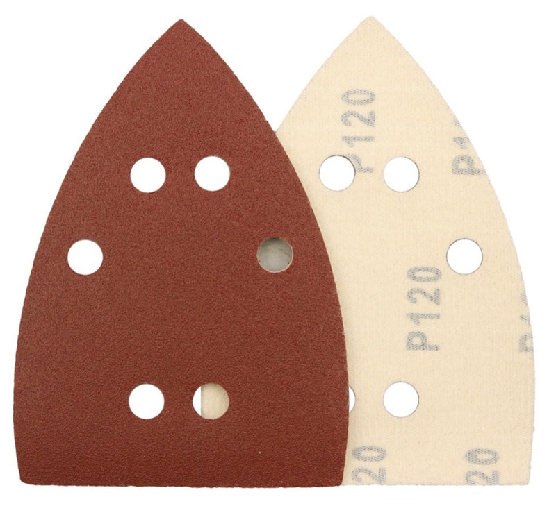 Abracs Hook & Loop Detail Sanding Sheets 95 x 140 40g Coarse