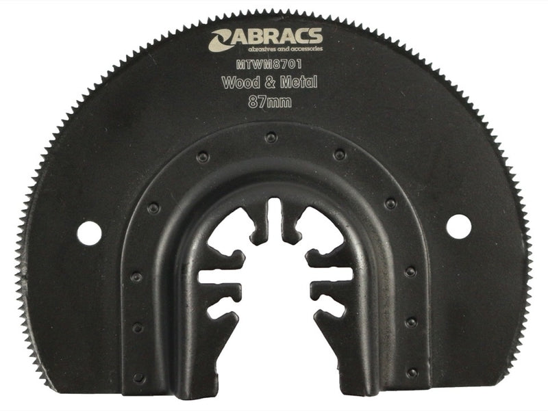 Abracs Multi-Tool Blade (Standard Cut) - Wood & Metal 87mm