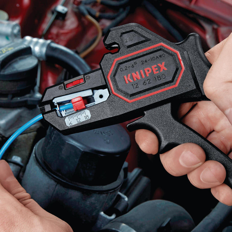 Draper 43803 KNIPEX 12 62 180 Automatic Insulation Stripper, 180mm