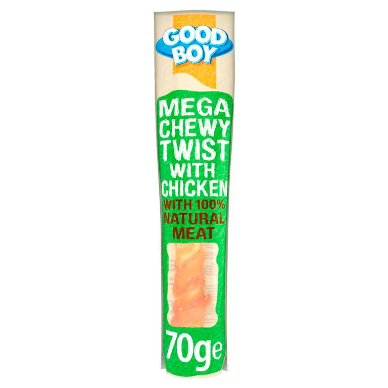 Good Boy Mega Chewy Twist With Chicken 70g