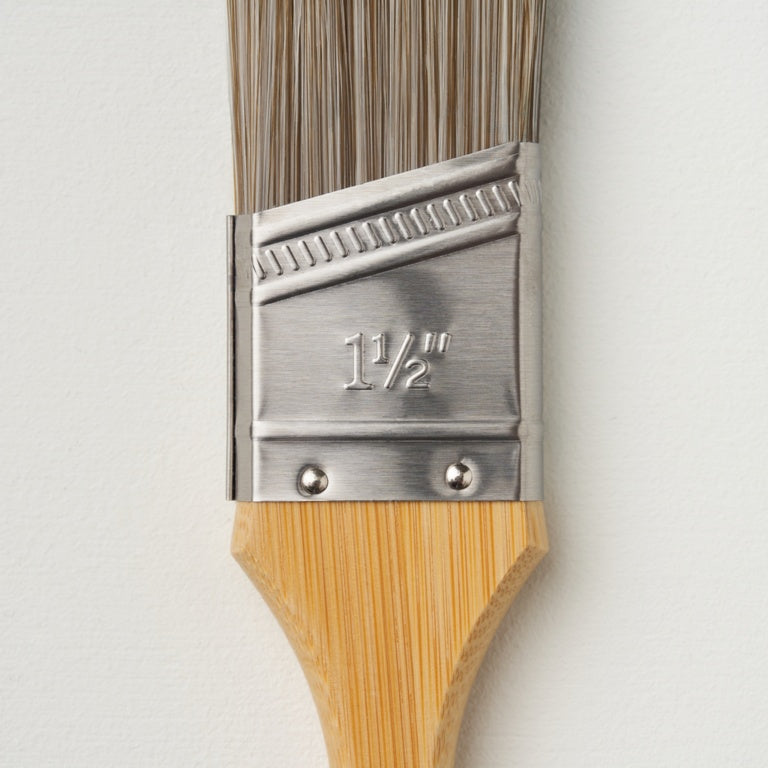 LickTools Eco Bamboo Handle Angle Sash Brush 1.5"