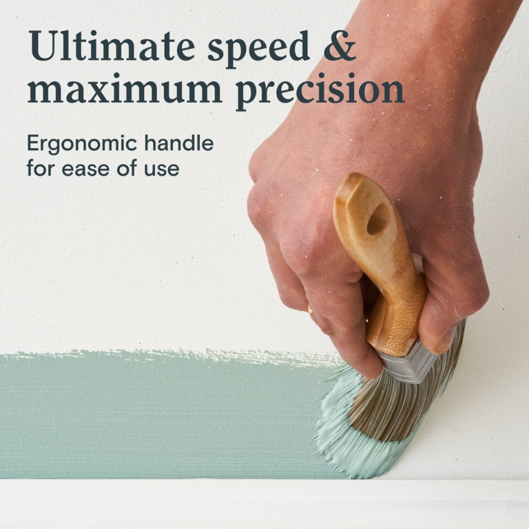 LickTools Eco Bamboo Handle Flat Brush 3"