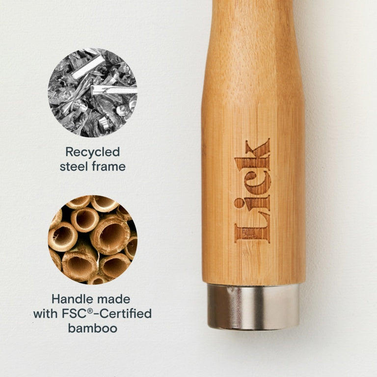 LickTools Eco Bamboo Handle Roller Frame 9"