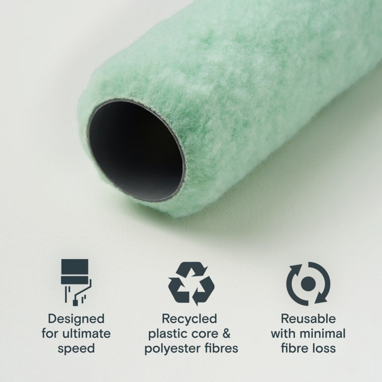 LickTools Eco Roller Sleeve - Mid Pile 9"