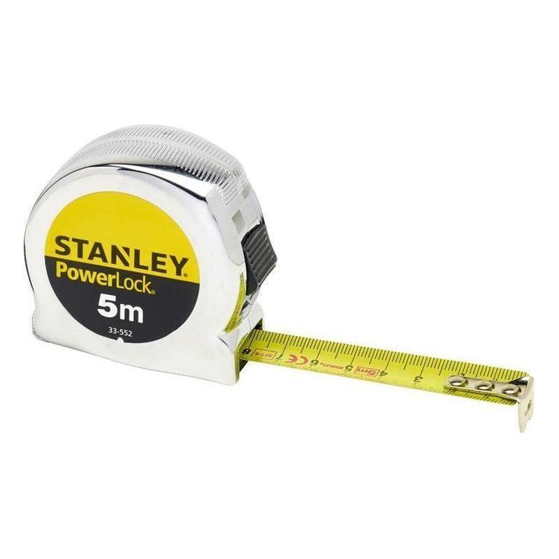 Stanley® Hand Tools PowerLock® Classic Pocket Tape 5m (Width 19mm) (Metric only) STANLEY® Hand Tools - RockBottom Nothampton