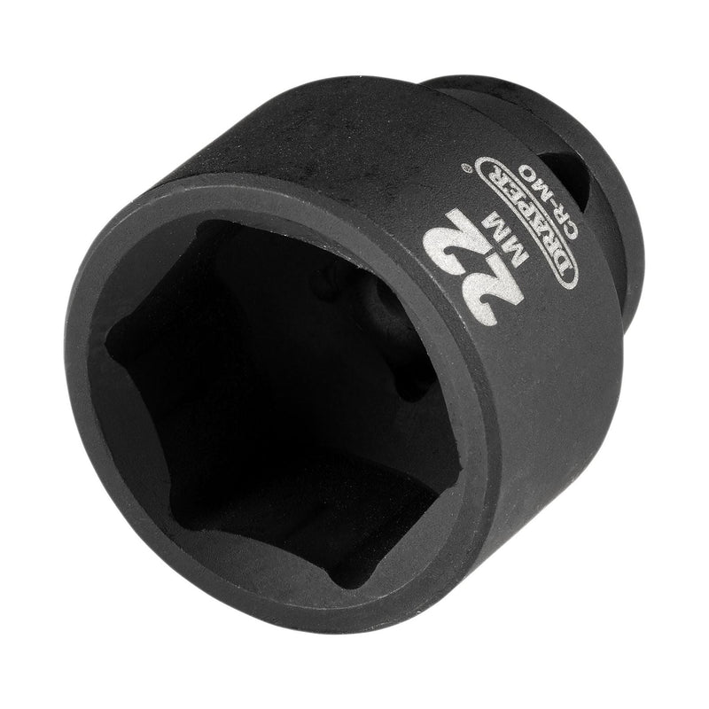 Draper Draper HI-TORQ Metric Impact Socket, 3/8" Sq. Dr., 22mm Draper - Town Tools
