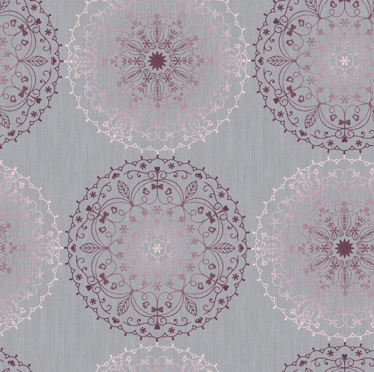 d-c-fix® Monte Carlo Tablecloth - Charlene Grey 20m Roll x 140cm
