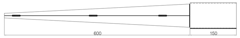 Picardy Fence Grip Spike 100 x 100 x 600mm