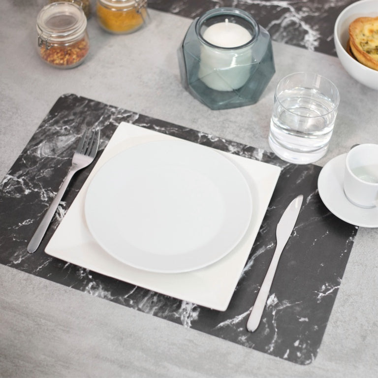 d-c-fix® Rio Placemat - Marmi Black Pack 12